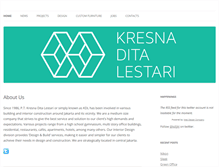Tablet Screenshot of kresnaditalestari.com